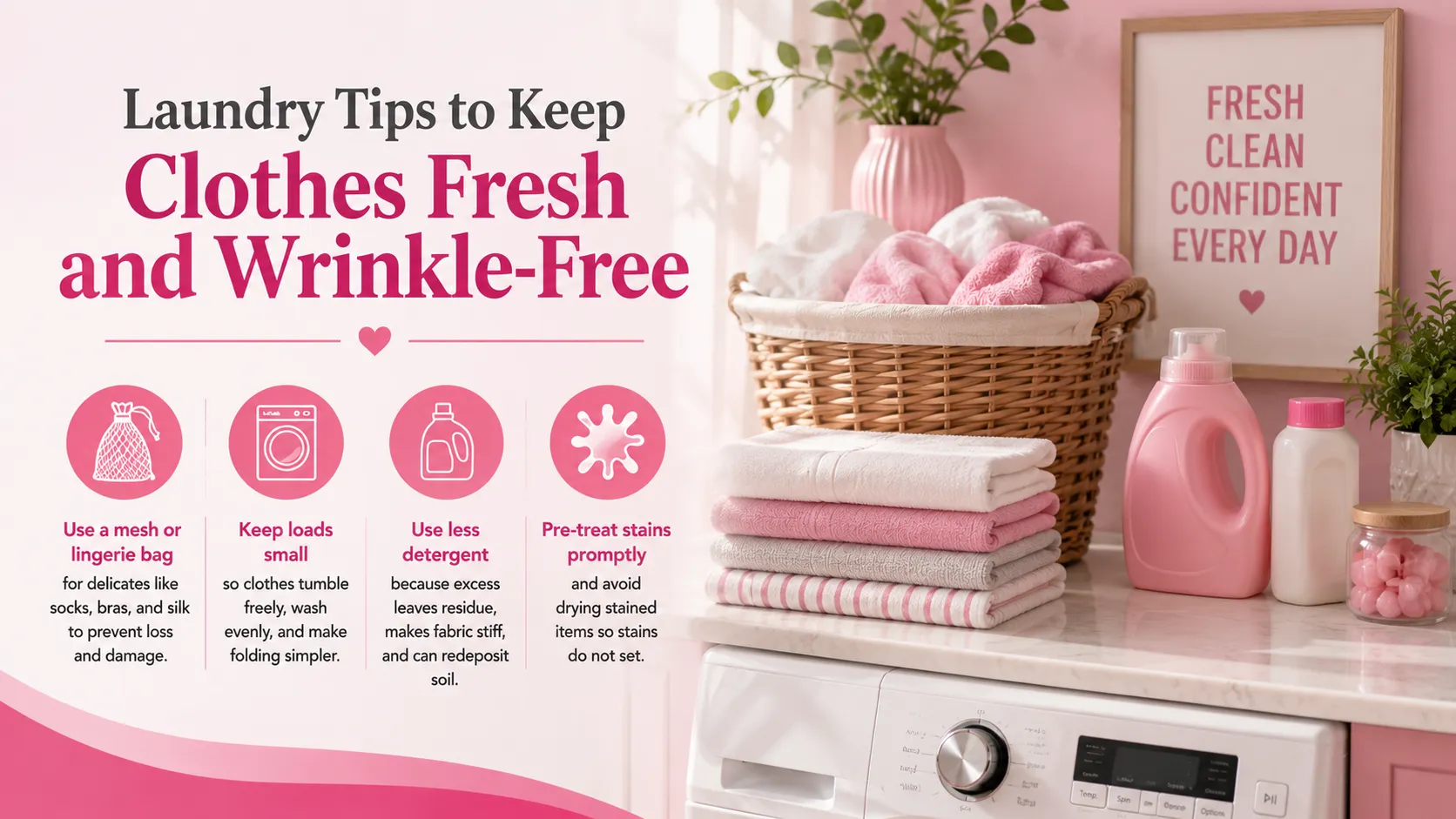 hubbards-6 Laundry Tips to Keep Clothes Fresh and Wrinkle-Free