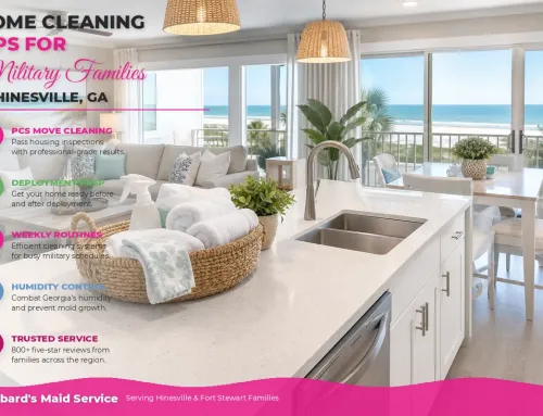Home Cleaning Tips for Military Families in Hinesville GA