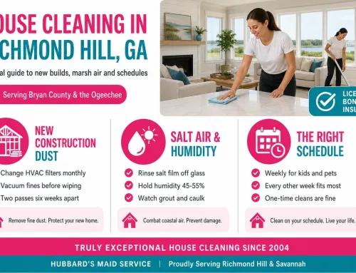 House Cleaning in Richmond Hill, GA: A Local Guide
