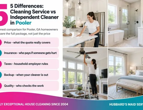 Cleaning Service vs Independent Cleaner in Pooler